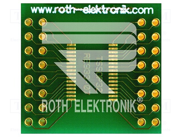 Board: universal; multiadapter; W: 58.9mm; L: 120.1mm; TSSOP32