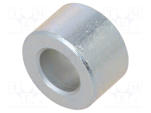 Spacer sleeve; 4.3mm; cylindrical; steel; zinc; Out.diam: 5mm