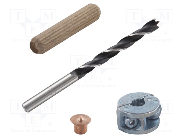 Dowel kit; Dia: 8mm