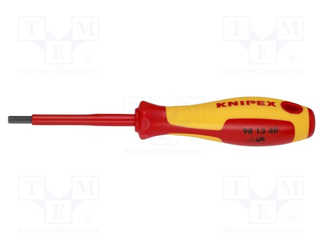 Screwdriver; insulated; Allen hex key; HEX 4mm; 1kVAC