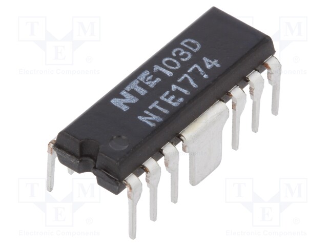 Driver; bidirectional,motor controller; 1A; Channels: 4; 6÷24V