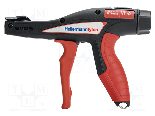 Tool: mounting tool; cable ties HELLERMANNTYTON; Material: steel