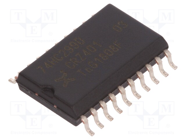 IC: digital; 3-state,8bit,shift register; SMD; SO20; Series: HC