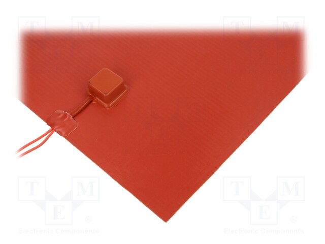 Heating mat; silicone; 480x290mm; 230V; 800W; -30÷180°C; 2W/cm2