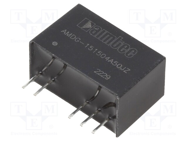 Converter: DC/DC; 2.28W; Uin: 13.5÷16.5V; Uout: 15VDC; Uout2: -4VDC