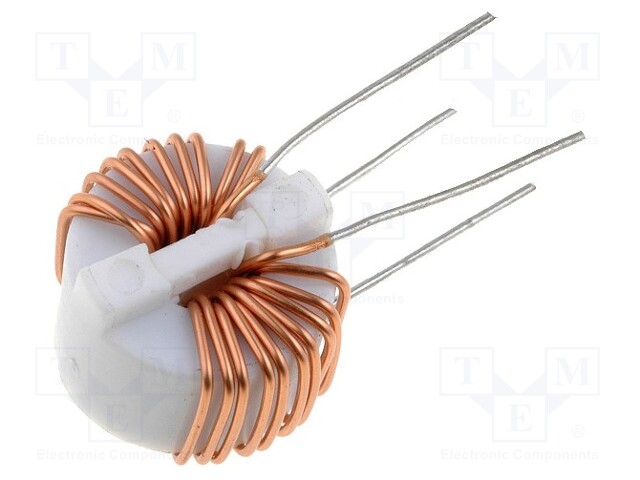 Inductor: wire; THT; 0.6mH; 2A; 50mΩ; -25÷120°C; 250V