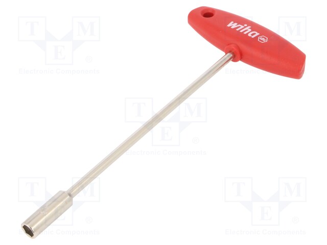 Key; socket spanner; HEX 8mm; Chrom-vanadium steel