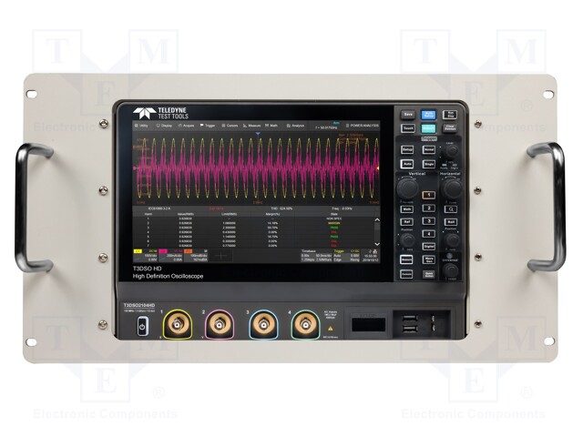 Test acces: rack mount; for oscilloscopes