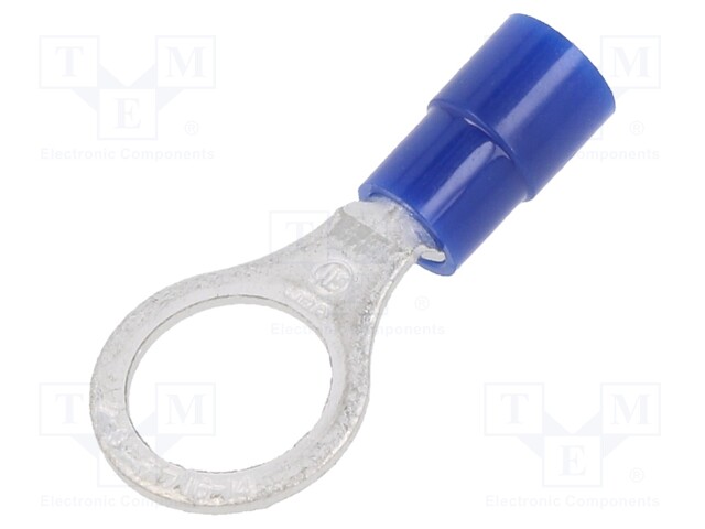 Tip: ring; M8; Ø: 8.4mm; 1.04÷2.63mm2; crimped; for cable; insulated