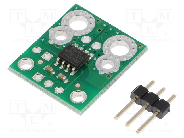 Sensor: current; 4.5÷5.5VDC; IC: ACS724; 20.3x17.8mm; I DC: -5÷5A