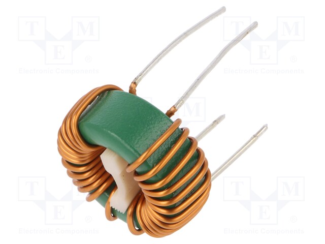 Inductor: wire; THT; 1.5mH; 15A; 10mΩ; 230VAC; 15x12.5mm; -20÷+50%