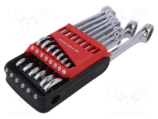 Wrenches set; combination spanner; 14pcs.