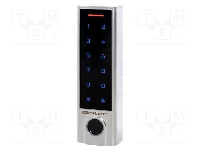 RFID combination lock; wall mount; 12÷18VDC; IP68; -30÷60°C