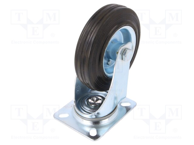 Transport wheel; Ø: 125mm; W: 25mm; H: 152mm; torsional; 100kg