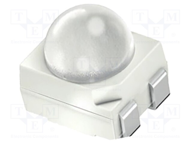 LED; SMD; 3528; white warm; 3500÷10000mcd; 2700K; 30°; 20mA; 102mW