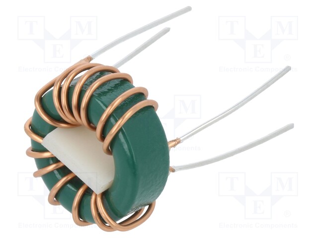 Inductor: wire; THT; 330uH; 3.5A; 7mΩ; 230VAC; 17x6mm; -20÷+50%