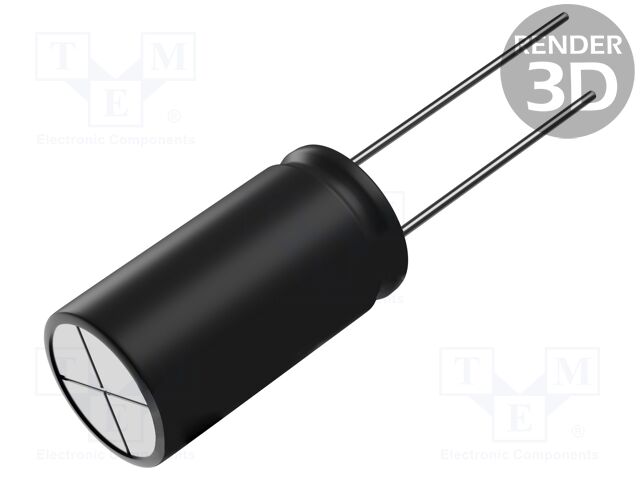 Capacitor: electrolytic; low impedance; THT; 1800uF; 10VDC; ±20%