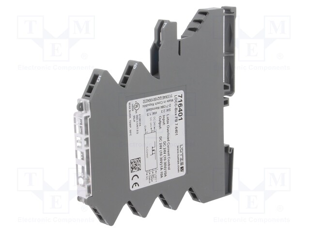 Circuit breaker; Inom: 10A; DIN; IP20; Leads: spring clamps