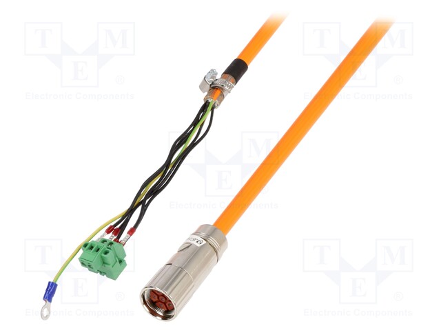 Harnessed cable; 10m; Outside insul.material: PUR; Kind: servo