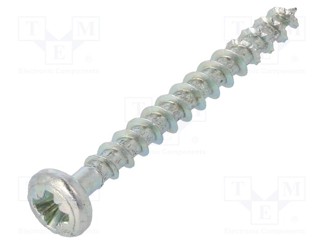 Screw; SPAX®; 3,5x35; Head: cheese head; Pozidriv; steel; zinc