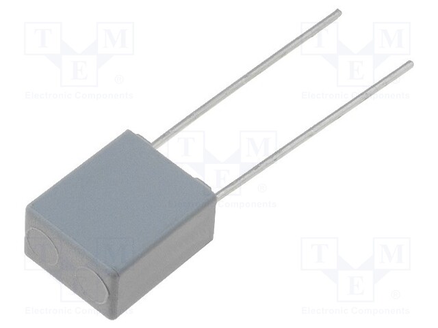 Capacitor: polyester; 100nF; 40VAC; 63VDC; Pitch: 5mm; ±10%