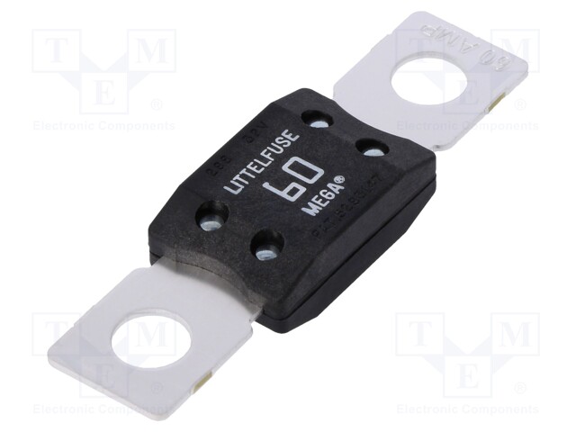 Fuse: fuse; 60A; 32VDC; M8 screw; automotive; 68,6mm; MEGA