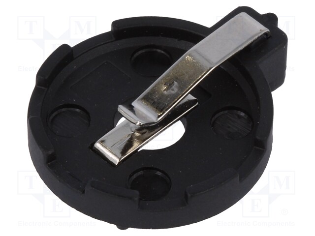 Socket; Mounting: THT,horizontal; Size: CR2032,DL2032; Batt.no: 1