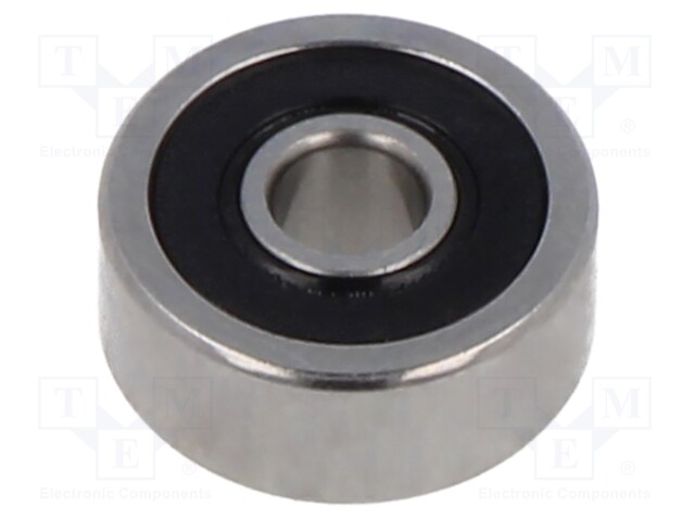 Bearing: single row deep groove ball; Øint: 3mm; Øout: 10mm; W: 4mm