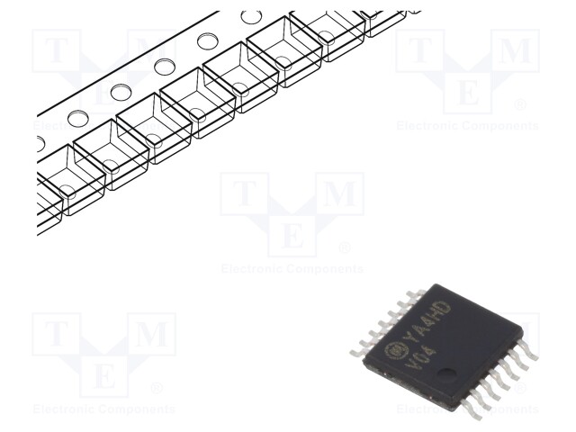 IC: digital; NOT; Channels: 6; IN: 1; SMD; TSSOP14; Series: VHC