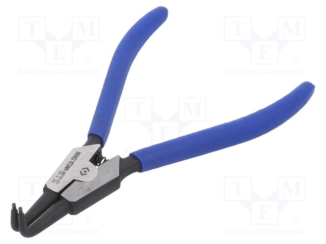 Pliers; for circlip; external; 19÷60mm; Pliers len: 170mm; angular