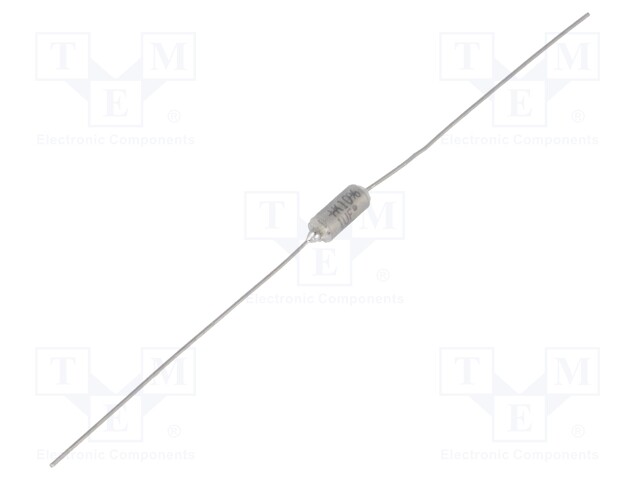 Capacitor: tantalum; 1uF; 35VDC; Case: A; Leads: axial; ESR: 8Ω; T110