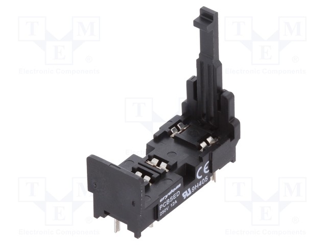 Relays accessories: socket; PCB; Series: ED