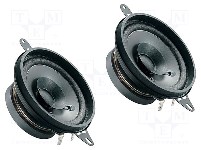 Car loudspeakers; 87mm; 40W; 100÷13000Hz; 2 loudspeakers; 4Ω; 30mm