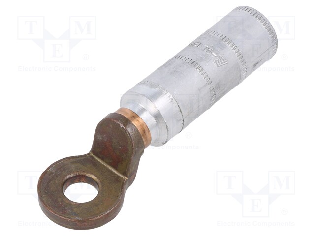 Tip: ring; M12; 150mm2; crimped; for cable; straight; non-insulated