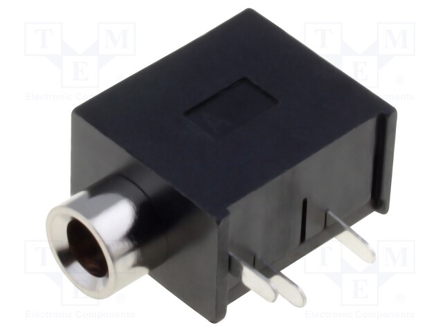 Socket; Jack 3,5mm; female; stereo; THT