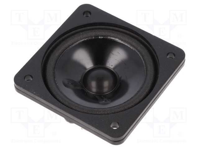 Loudspeaker; 8W; 4Ω; 66x66x35.5mm; 150÷20000Hz; Sound level: 87dB