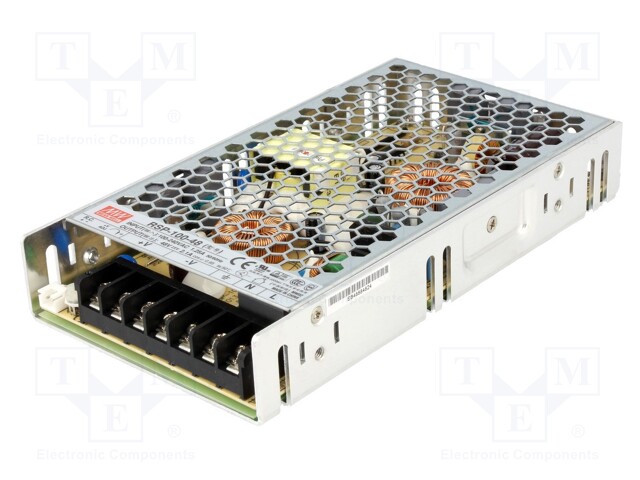 Power supply: switched-mode; modular; 100.8W; 48VDC; 179x99x30mm