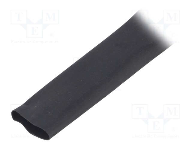 Heat shrink sleeve; thin walled,flexible; 2: 1; 12.7mm; black