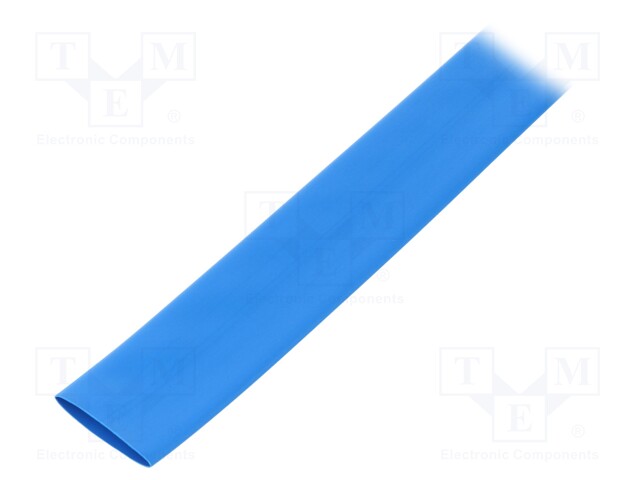 Heat shrink sleeve; flexible; 3: 1; 18mm; L: 10m; blue; polyolefine