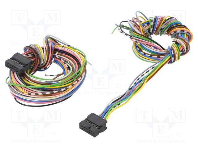 I/O-terminal block connecting cable; Application: FP0R series