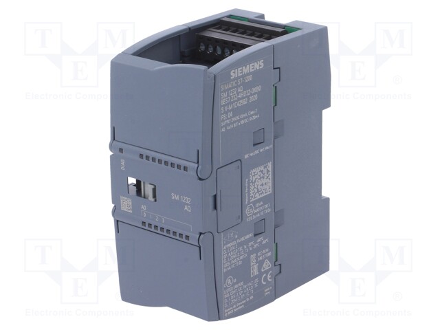 Module: extension; 24VDC; OUT: 4; Series: S7-1200; OUT 1: analogue