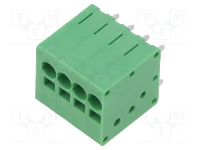 PCB terminal block; Contacts ph: 3.5mm; ways: 4; straight; on PCBs
