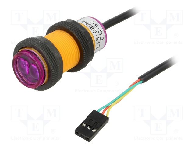 Sensor: distance; infrared; 5VDC; analog; Channels: 1; 30÷800mm