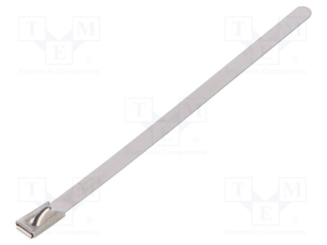 Cable tie; L: 100mm; W: 4.6mm; acid resistant steel; 445N; D: 0.25mm