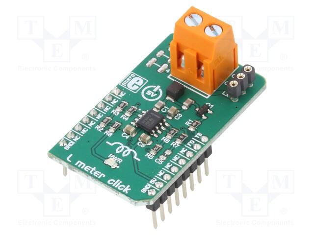 Click board; inductance meter; GPIO; LM311; 5VDC