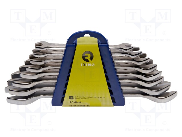 Wrenches set; combination spanner; 8pcs.