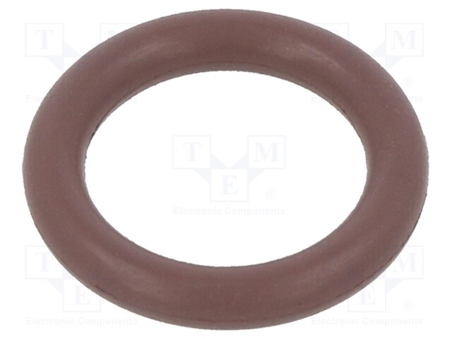 O-ring gasket; FPM; D: 2.5mm; Øint: 11mm; brown; -20÷200°C