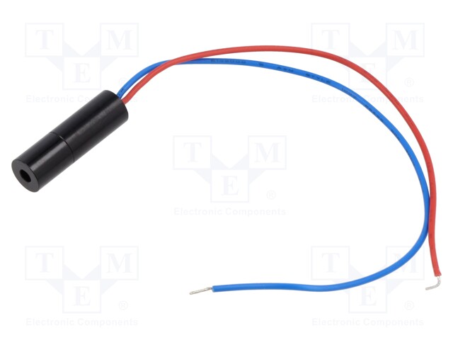 Module: laser; 2.5mW; red; line; 635nm; 2.7÷3.3VDC; 20÷60mA; 45°