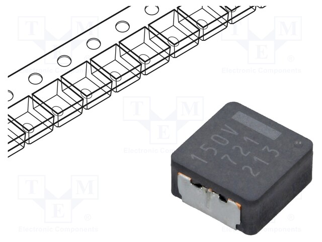 Inductor: wire; SMD; 15uH; 3.8A; 55mΩ; 8.5x8x4mm; ±20%; -55÷155°C