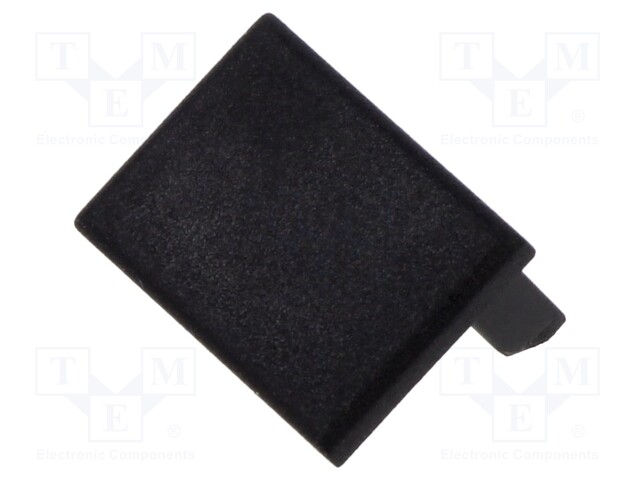 Cap for LED profiles; black; PDS-4-PLUS